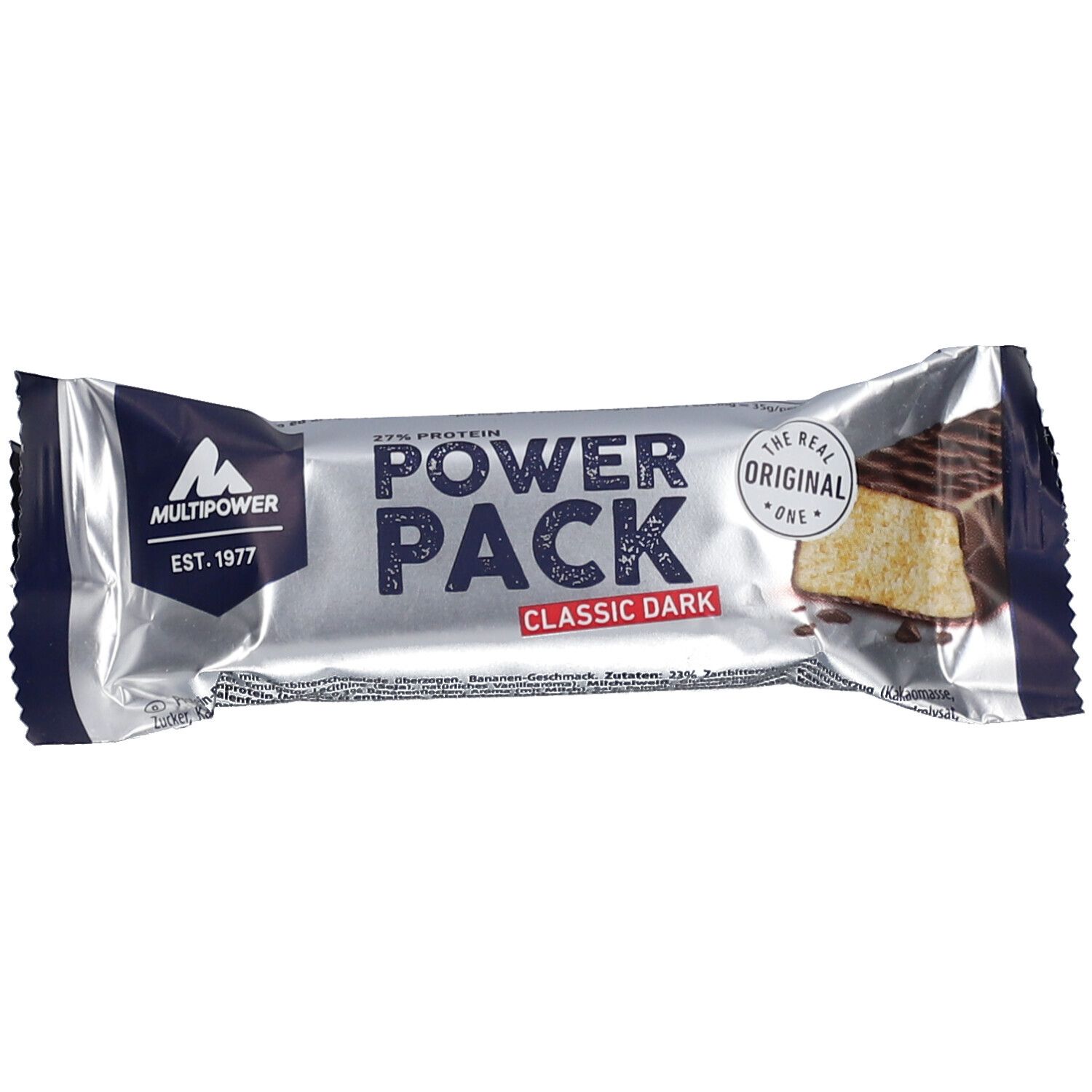 Multipower Power Pack, Classic Dark, Riegel 35 g
