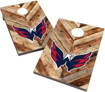 Skip's Garage Washington Capitals 2x4 NHL Cornhole Bag Toss