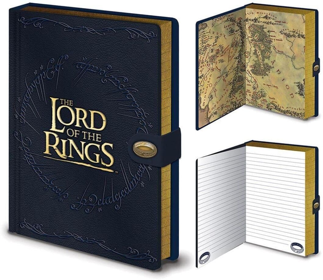 Cuaderno A5 Premium El Señor de los Anillos Pyramid.
