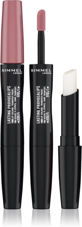Rimmel Lasting Provocalips Double Ended Langtidsholdbar læbestift Skygge 400 Grin & Bare It 3,5 g