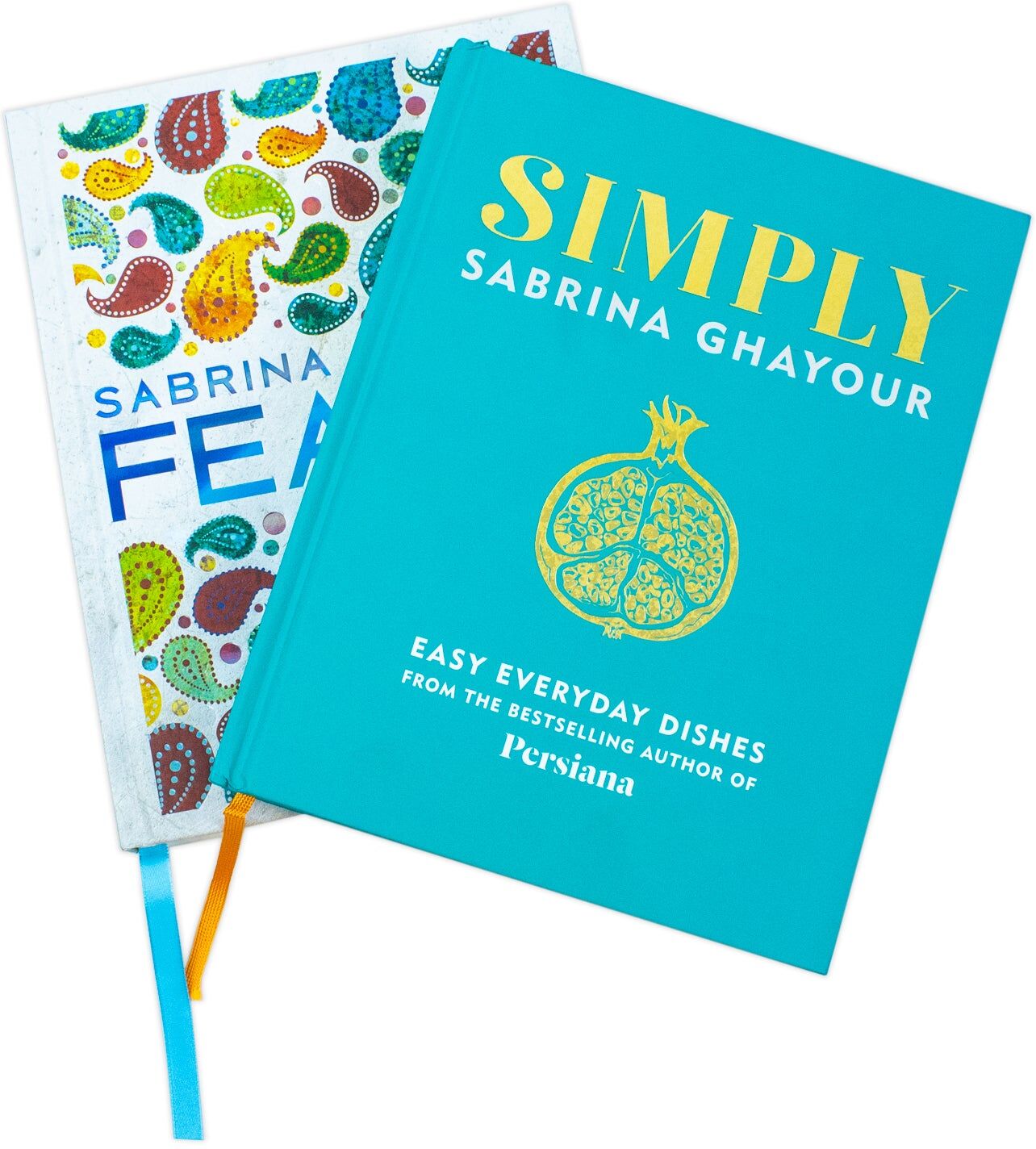 Mitchell Beazley Sabrina Ghayour Feasts & Simply Easy Everyday Dishes 2 Books Collection Set - Hardback Middle Eastern Cookbooks -  Gift Set