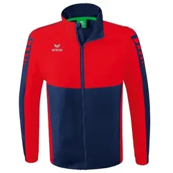 Erima Six Wings Jacke mit abnehmbaren Ärmeln Herren - new navy/ro