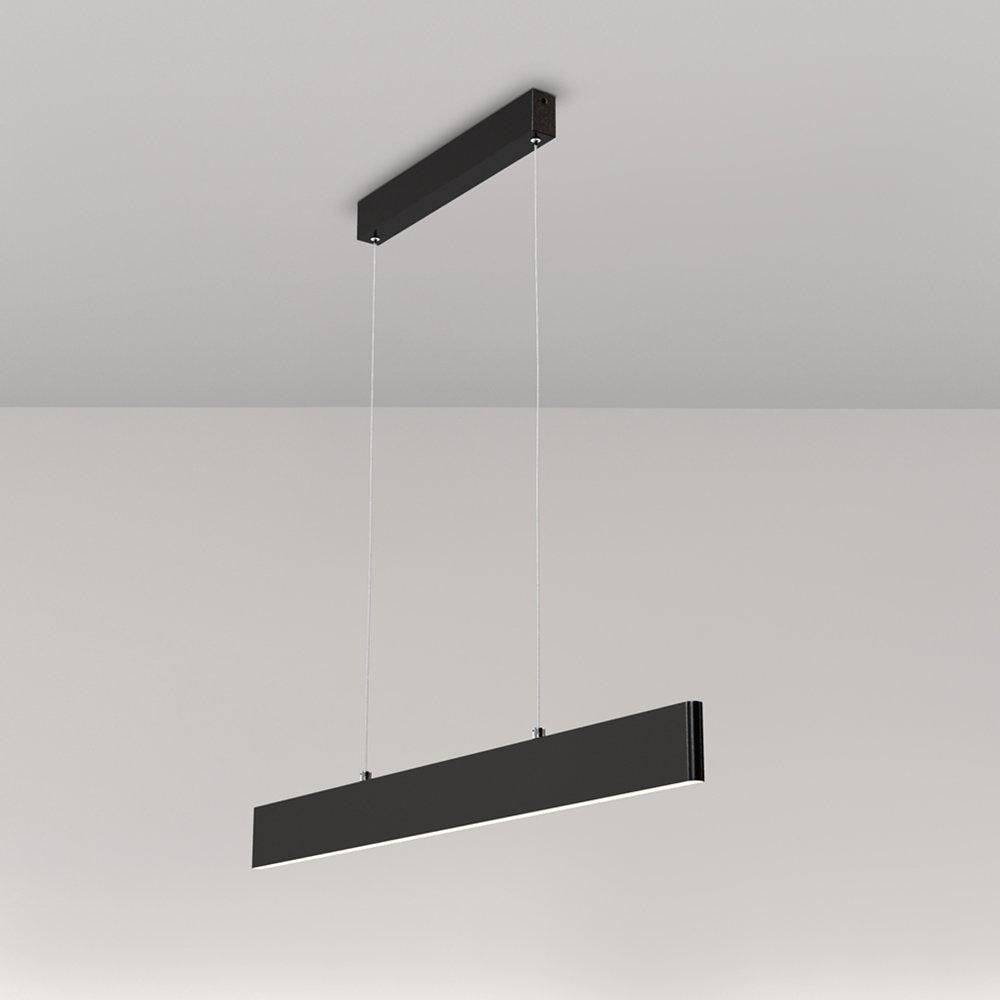 Maytoni Step LED hanglamp, zwart, neutraalwit, 23W