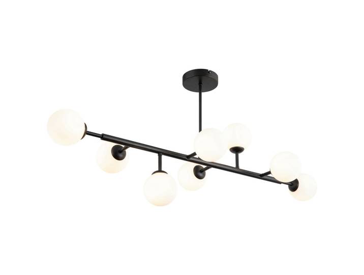 Novel Deckenleuchte, Weiß, Metall, Glas, Vintage, stiftförmig, 26x48x100 cm, RoHS, ISO 9001, Bsci, CE, Lampen & Leuchten, Innenbeleuchtung, Deckenleuchten, Deckenleuchten