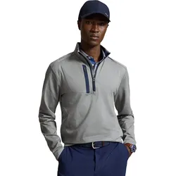RALPH LAUREN Pullover New Lux Performance, dunkelgrau