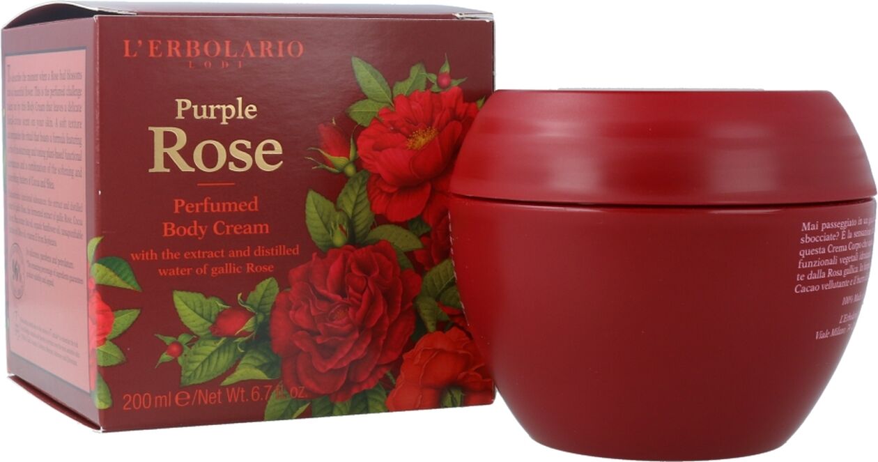 L'Erbolario LErbolario Rosa Purpurea Perfumed Body Cream 200 ml
