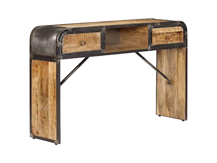 vidaXL Sideboard 120x30x75 cm Massivholz Mango