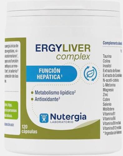 NUTERGIA ERGYLIVER COMPLEX 120 CAPSULAS