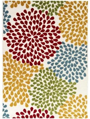 Balta Rugs Alison Abstract Floral Indoor/Outdoor Area Rug