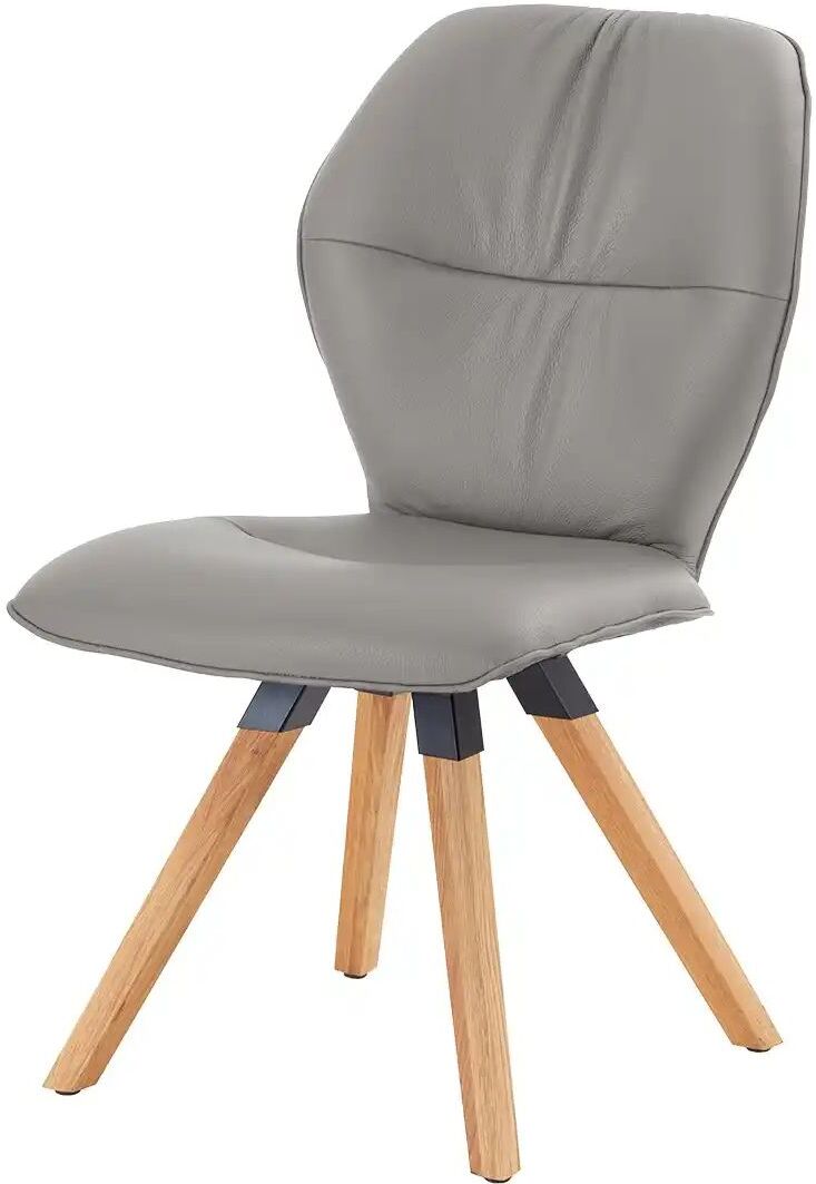 Höffner Polsterstuhl  Chianti ¦ grau ¦ Maße (cm): B: 47 H: 90 T: 60.0