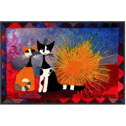 Salonloewe, Fussmatte, Fussmatte «Noi due» (75 x 50 cm)