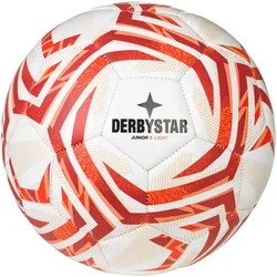 DERBYSTAR Junior S-Light 290g Leicht-Fußball Kinder weiß/rot 3