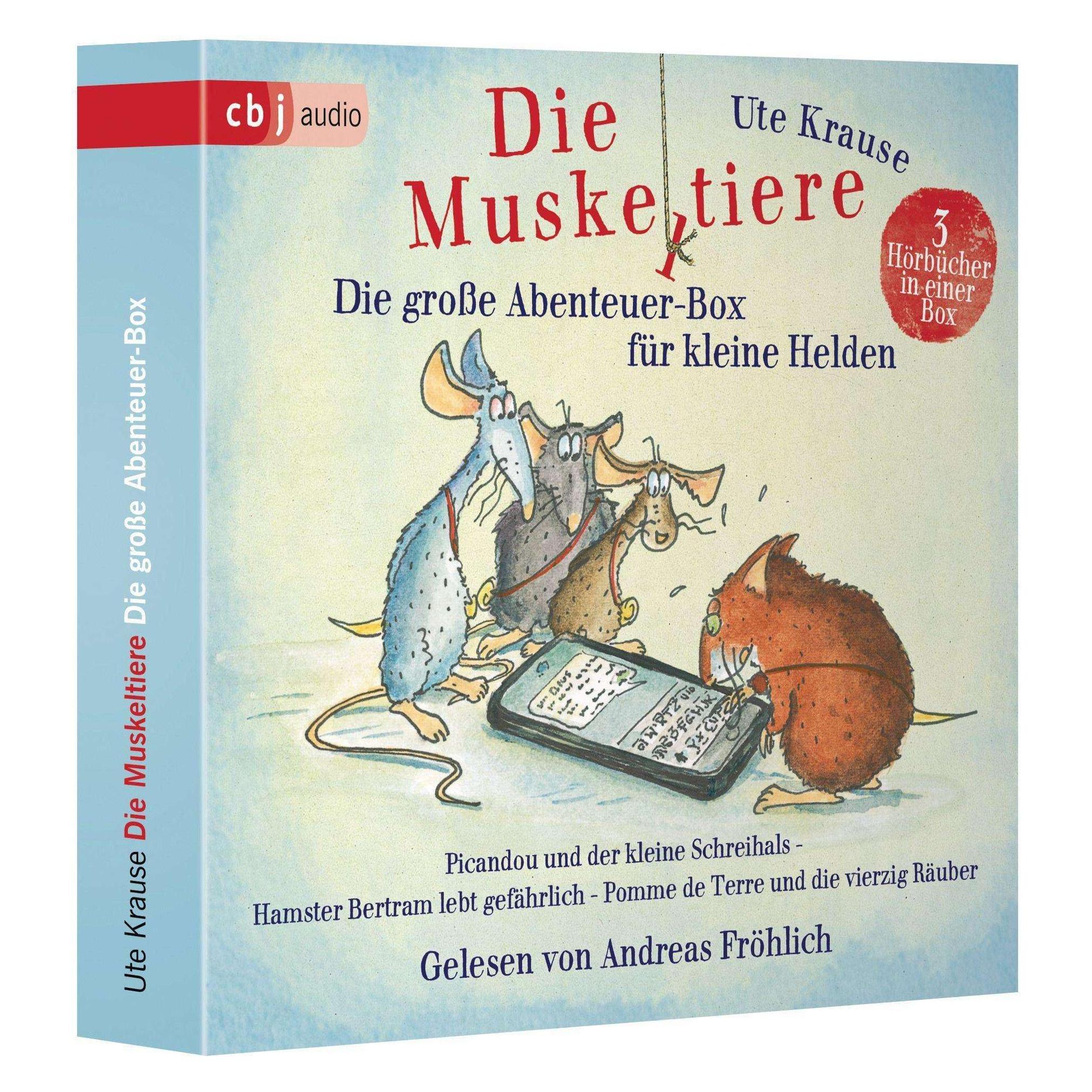 CBJ Die Muskeltiere - Die grosse Abenteuer-Box für kleine Helden (Andreas Fröhlich, Ute Krause, Deutsch) (16785869)