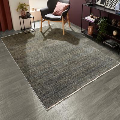 Teppich LUXOR LIVING "Rocco", grün, B:60cm H:11mm L:110cm, Polyester, Teppiche, Teppich, Vintage-Look, verschiedene Designs, mit Fransen, Wohnzimmer