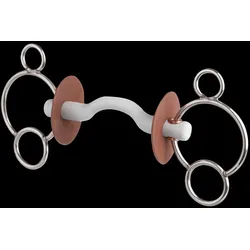 Gebiss BE 3 Ring mit Zungenbogenstange