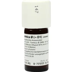 WELEDA FORMICA D 1 Dilution 20 ml Dilution
