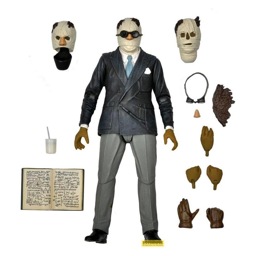Neca Universal Monsters figurine Ultimate The Invisible Man 18 cm (04818)