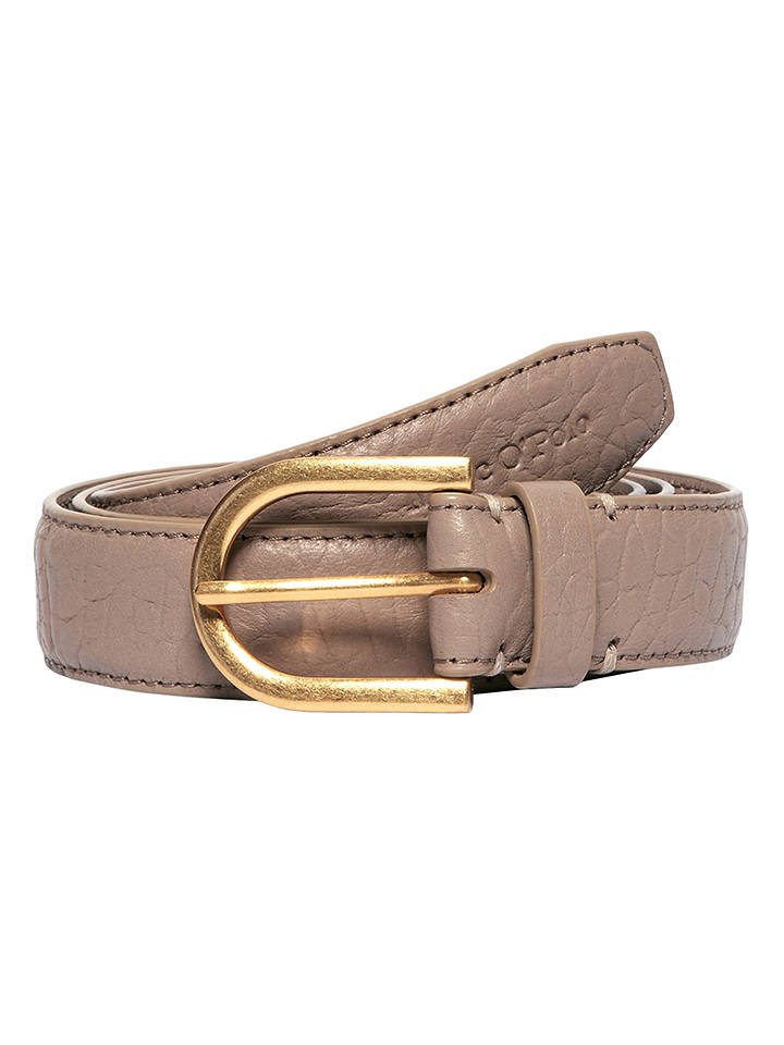 Marc O´Polo Leder-Gürtel in Beige - 75