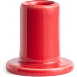 Tube Kerzenhalter für Stabkerzen S, rot, Keramik