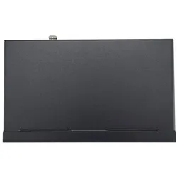 Avizio Switch 4x RJ45 PoE 100Mb/s + 2x RJ45 Uplink 100Mb/s (6 Ports), Netzwerk Switch, Schwarz