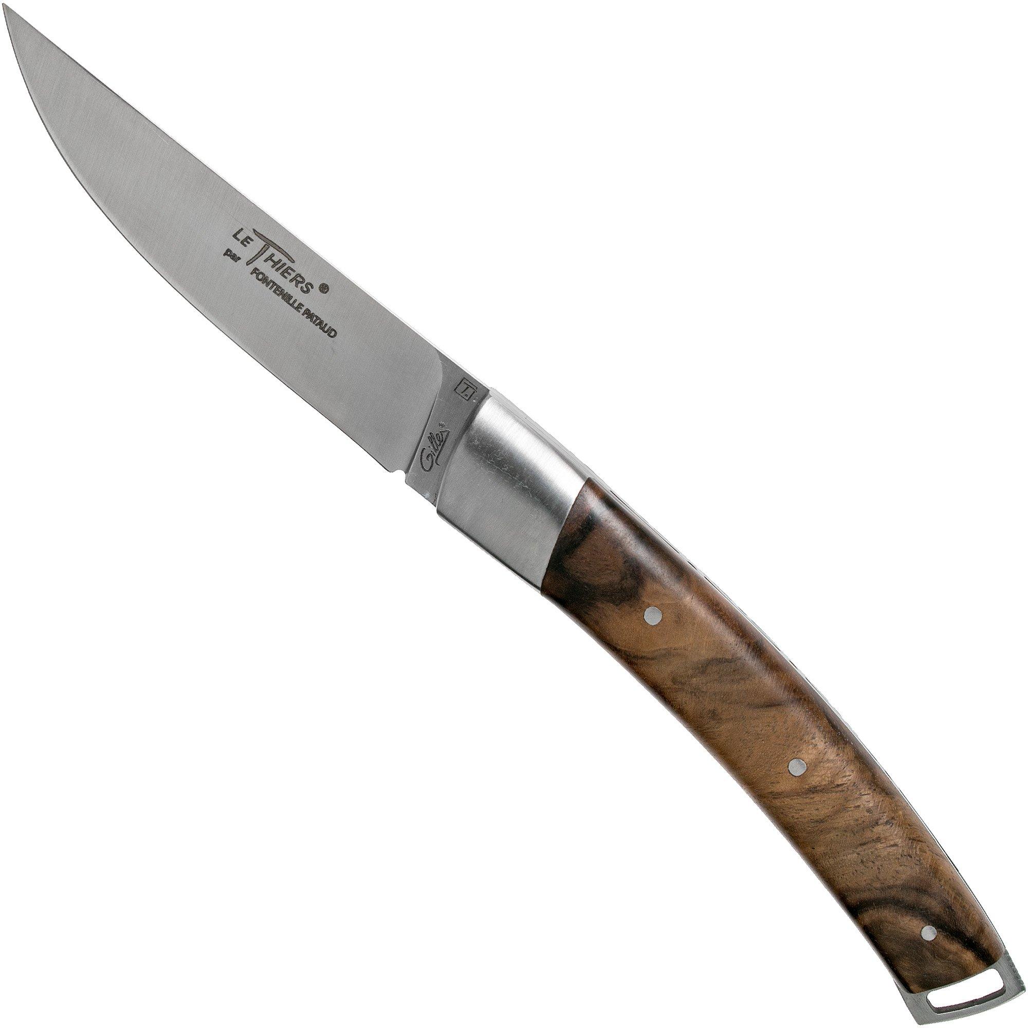 Fontenille Pataud Le Thiers Le Nature legno di noce T7NO coltello da tasca by