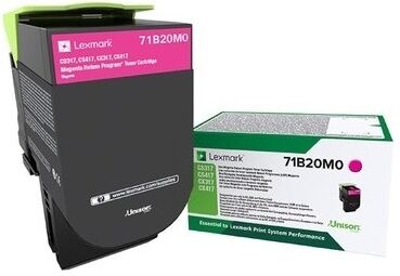 Lexmark 71b20m0 Magenta Tonerkassette, 2300 Sider