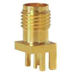 Mueller Electric BU-1420711841 Adapterstecker SMA-Buchse - Leiterplatte gerade Messing