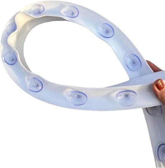 Grijs Douche drempel Waterkerende strip met zuignap installatie Hoogte: 4 cm