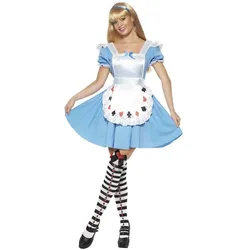 Smiffys Alice im Wunderland Dirndlkleid (L)