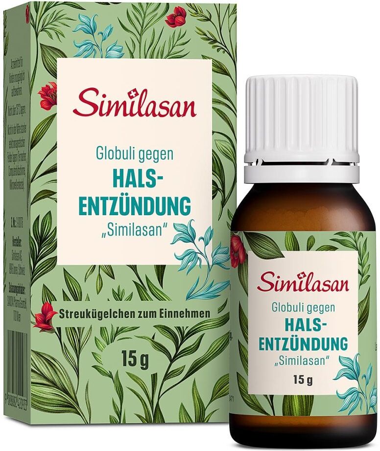 Similasan Globuli gegen Halsentzündung 15g