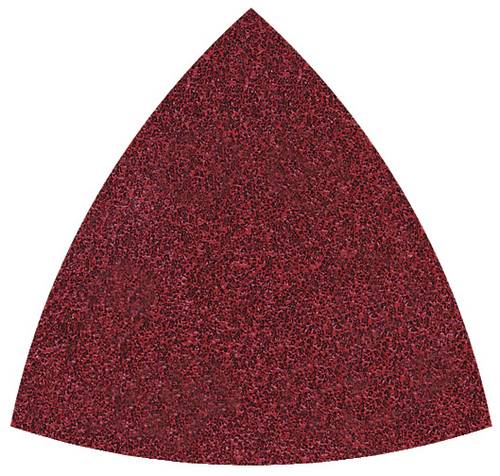 Wolfcraft 5885000 Schleifpapier für Handschleifer mit Klett, ungelocht Körnung (num) 40, 60 Eckmaß 95mm 5St.