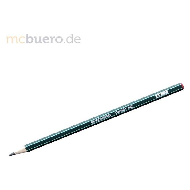 Stabilo Bleistift Othello, sechseckig, H"rtegrad: 4B (3 mm, 4B, 1x) (282/4B)