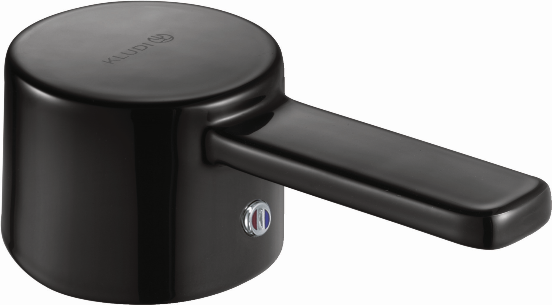 Kludi Zenta Black lever 746698600 chrome / noir, pour mitigeur monocommande