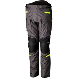 RST Endurance, Textilhose wasserdicht - Dunkelgrau/Schwarz/Neon-Gelb - M