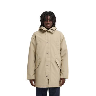 Outdoorjacke ELEMENT "Fishtail", Herren, Gr. M, beige (aluminum), Obermaterial: 100% Polyester., Jacken Outdoorjacke