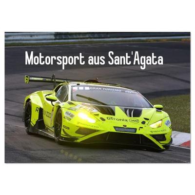 Motorsport aus Sant’Agata (Wandkalender 2026 DIN A2 quer), CALVENDO Monatskalender
