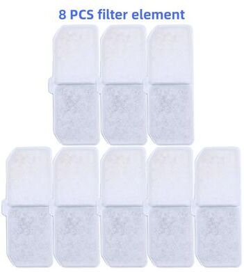 Inspire Essentials Premium Activated Carbon Pet Fountain Filter Replacement Pack b