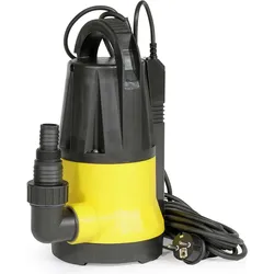Wiltec, Wasserpumpe, Schmutzwasserpumpe mit Sensor 400W Tauchpumpe 8500l/h Wasserpumpe Pumpe (Schmutzwasserpumpe)