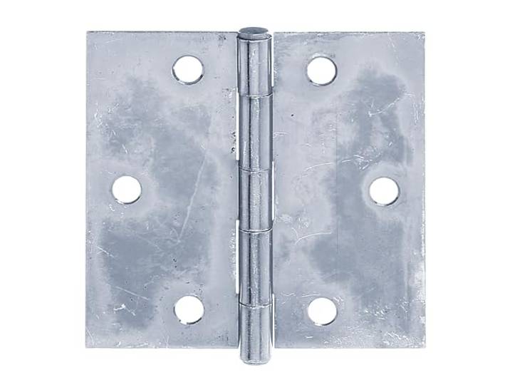 Alberts 823634 scharnier, zilver