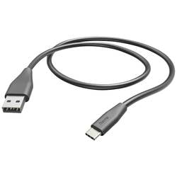 hama 00201595 Ladekabel, USB-A - USB-C, 1,5 m, Schwarz