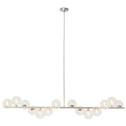 KARE DESIGN Hängeleuchte 52513 Scala Balls Glas Silber