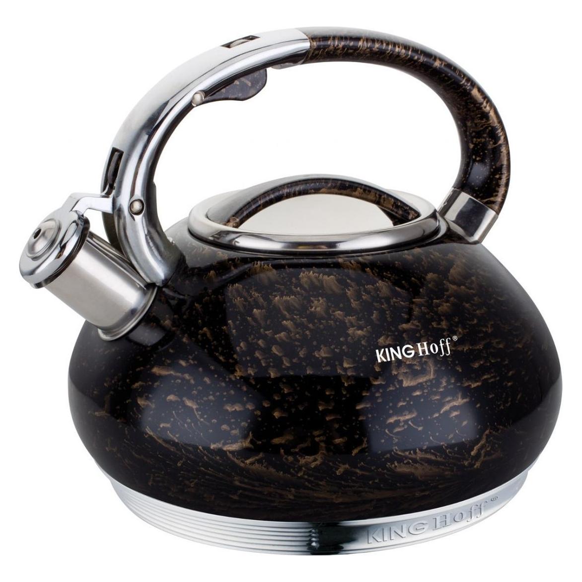 King WASSERKOCHER MIT PFEIFE GOLD 3,0L KH-1067 (3 l) (ERT3176)
