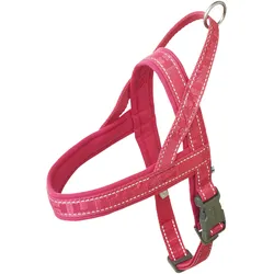 Hurtta Casual harness ECO, 70-80 cm, ruby (Hund), Halsband + Leine