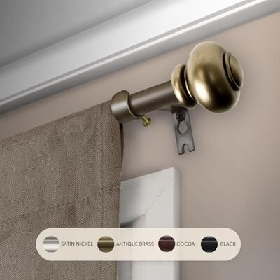 InStyleDesign Monroe Adjustable Curtain Rod