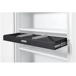 Schaffenburg Auszugregal »Claudius« 80 cm silber