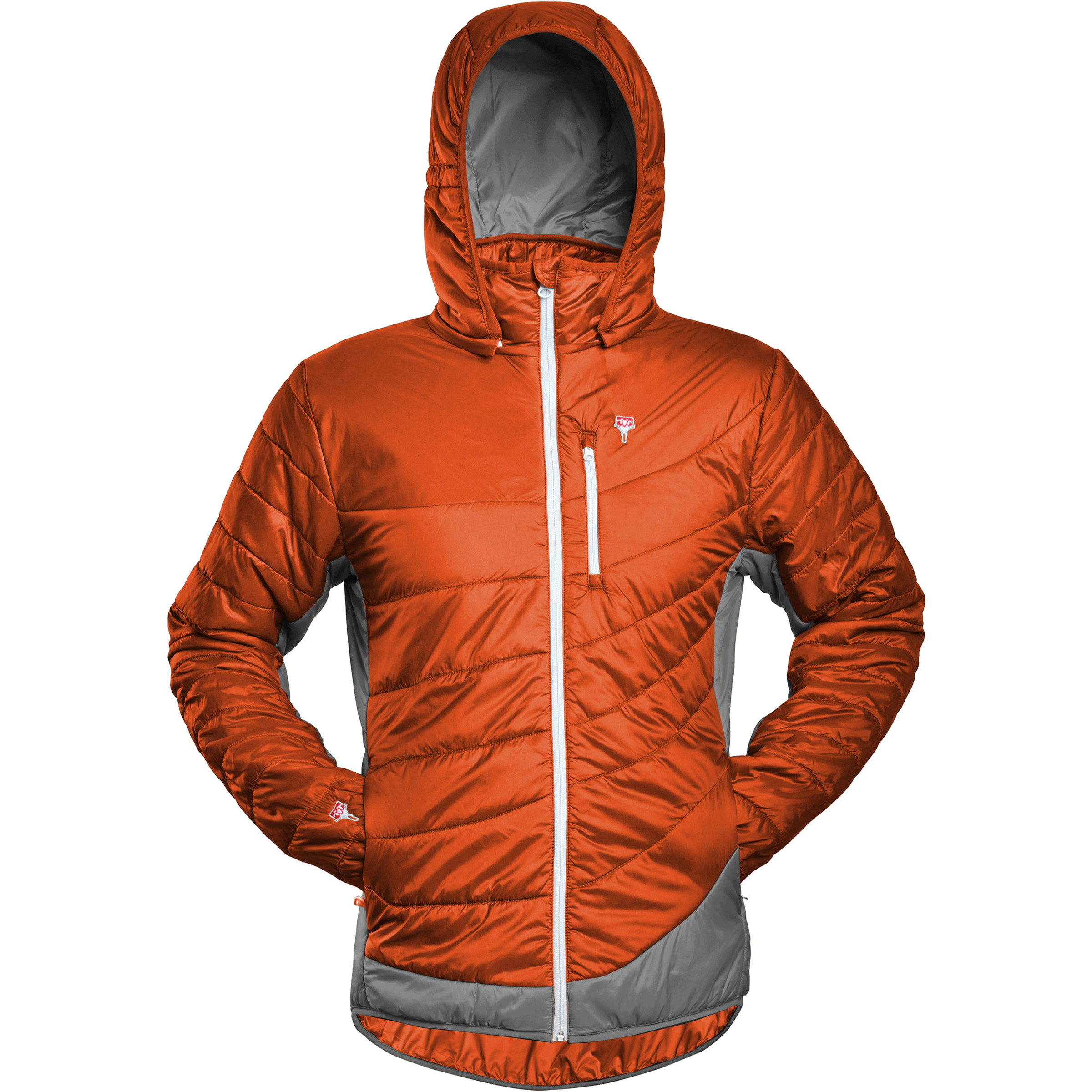 Grüezi Bag Refreshful SilkWool Herren Isolationsjacke orange Größe XL Trekking Klein verpackbar Wasserabweisend