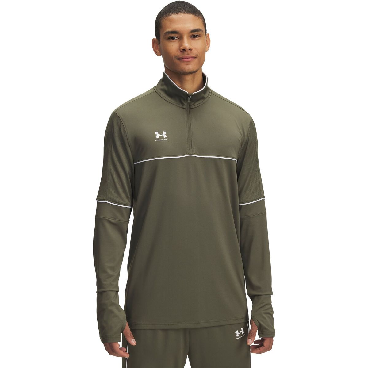 Under Armour M Challenger Training QZ green white (390) S 6004043-390-SM
