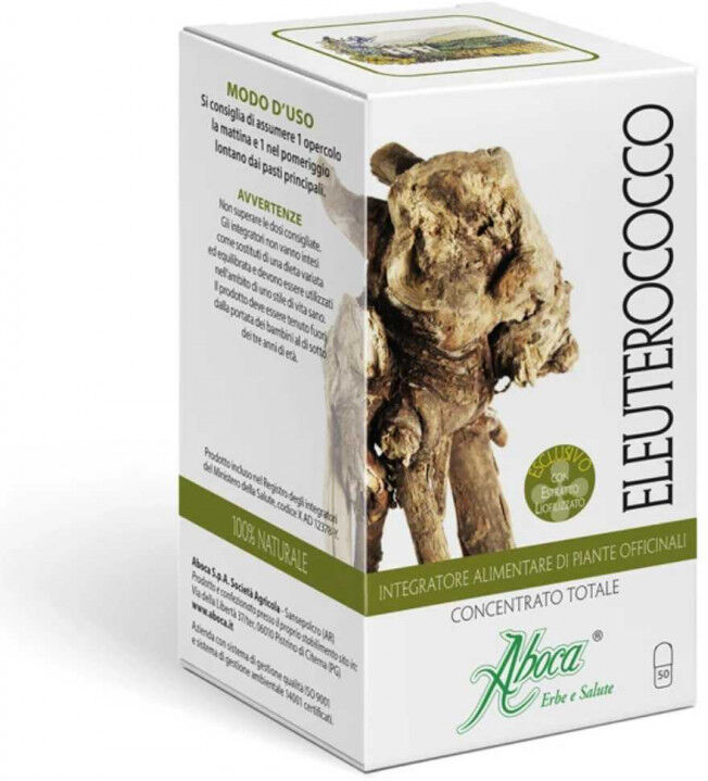 Aboca Eleuterococco Concentrato Tono E Memoria 50 Opercoli