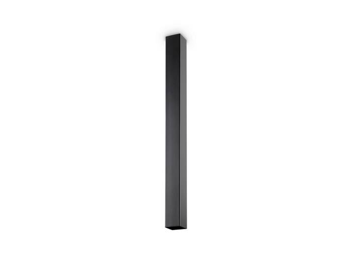Ideal Lux Deckenleuchte Sky, Schwarz, Metall, 5 mm, quadratisch, 6x75x6 cm, Lampen & Leuchten, Innenbeleuchtung, Deckenleuchten, Deckenleuchten