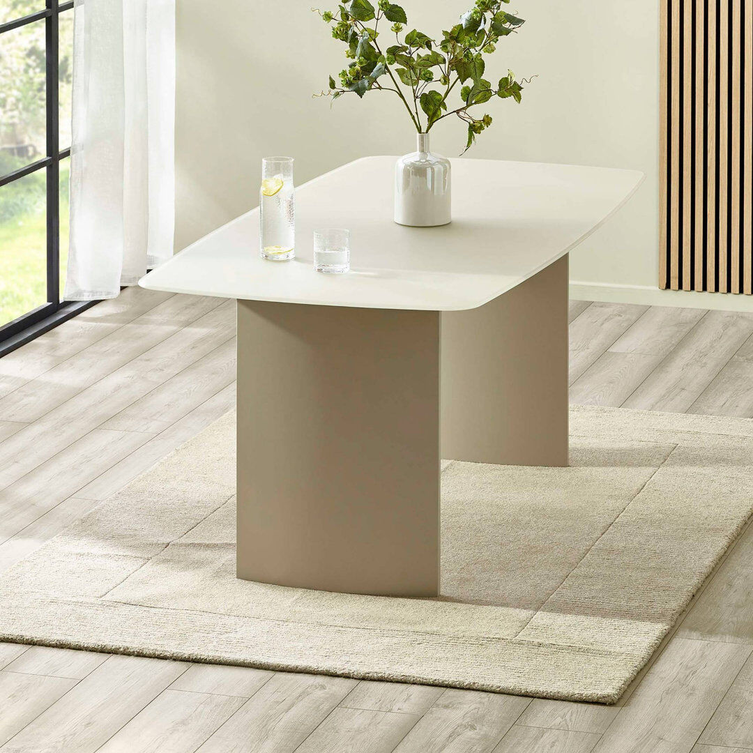 Isabelline Dining Table Cream